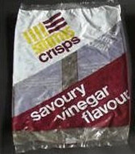 savoury vinegar crisps 1970s.